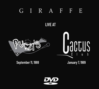 KMG Archive Series - Volume 14 - Giraffe - Live At Puma's & Cactus Club DVD