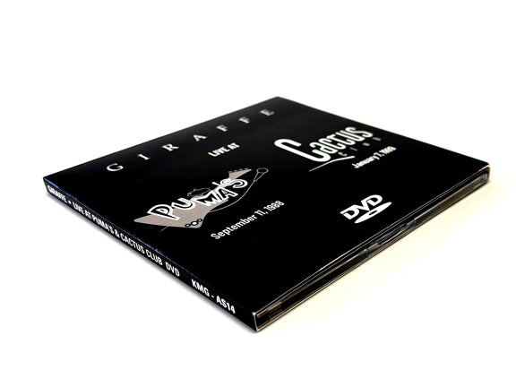 KMG Archive Series - Volume 14 - Giraffe - Live At Puma's & Cactus Club DVD