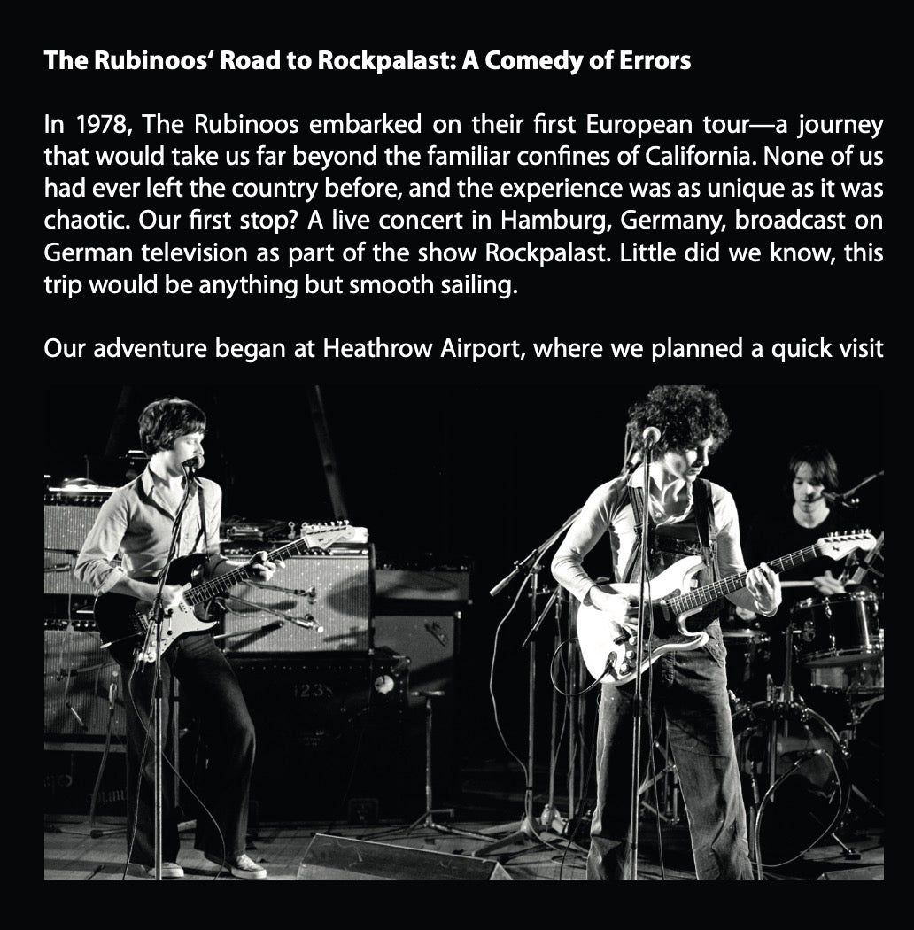The Rubinoos - Live At Rockpalast 1978