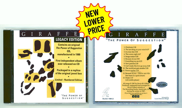 Giraffe - Power Of Suggestion - Legacy Edition - New Lower Price!