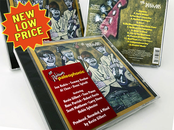 The Rubinoos - Paleophonic CD - Produced by Kevin Gilbert - New Low Price!